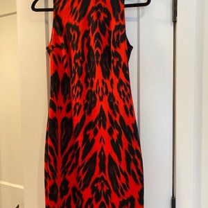 Jennifer Lopez Animal Print Dress